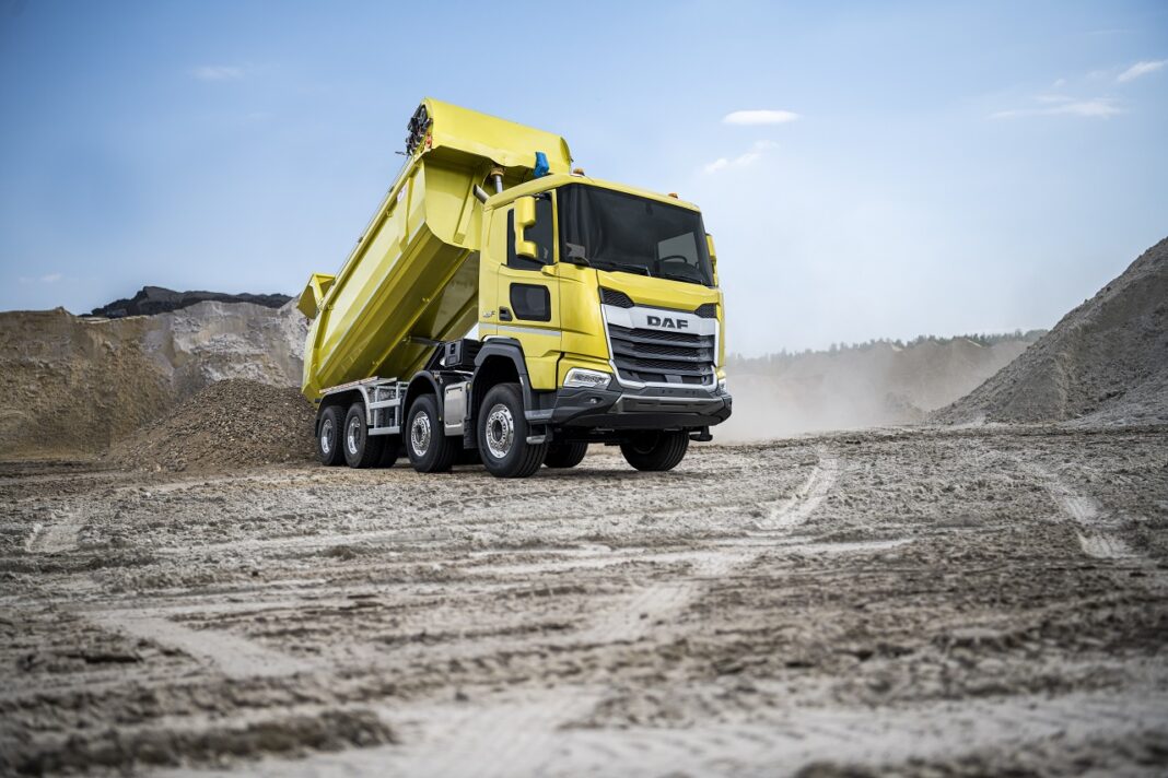 Nový rad stavebných nákladných vozidiel DAF
