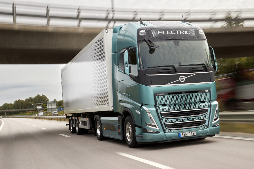 Elektrické nákladné vozidlo Volvo FH Electric