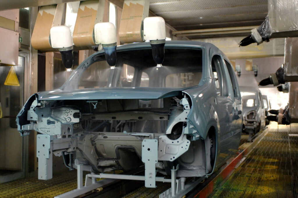 Renault Kangoo výroba
