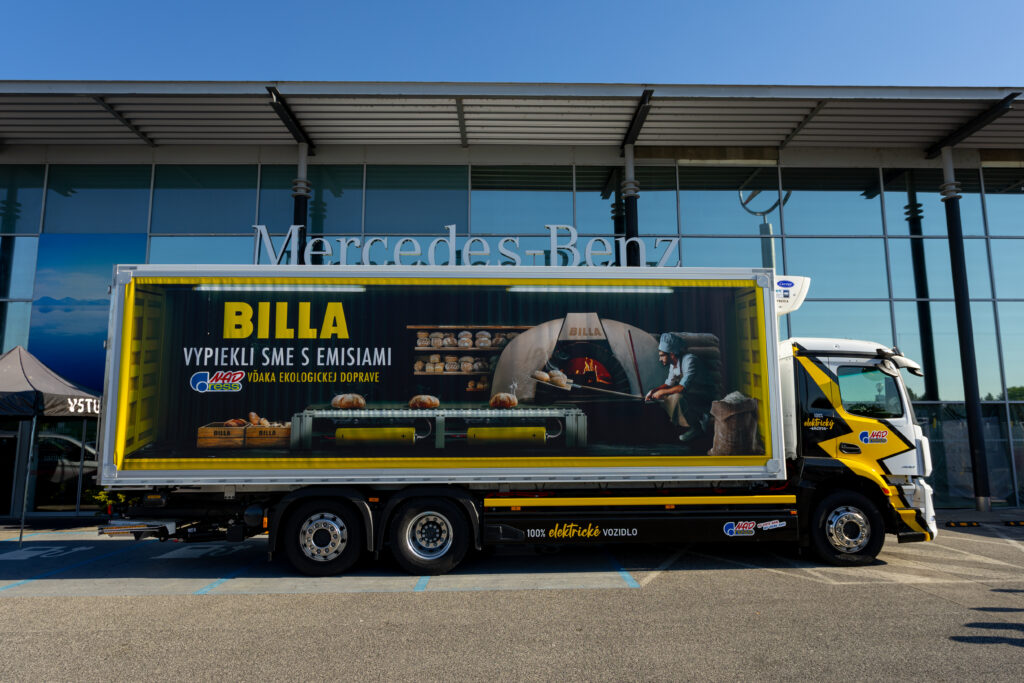 Mercedes-Benz eActros 400 pre BILLA