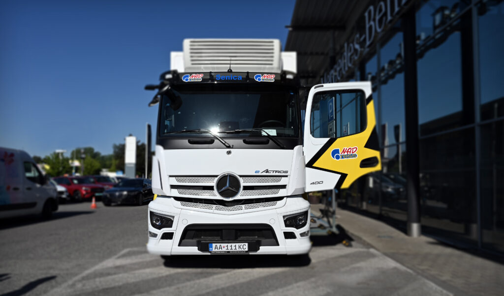 Nový eActros 400 pre BILLA Slovensko