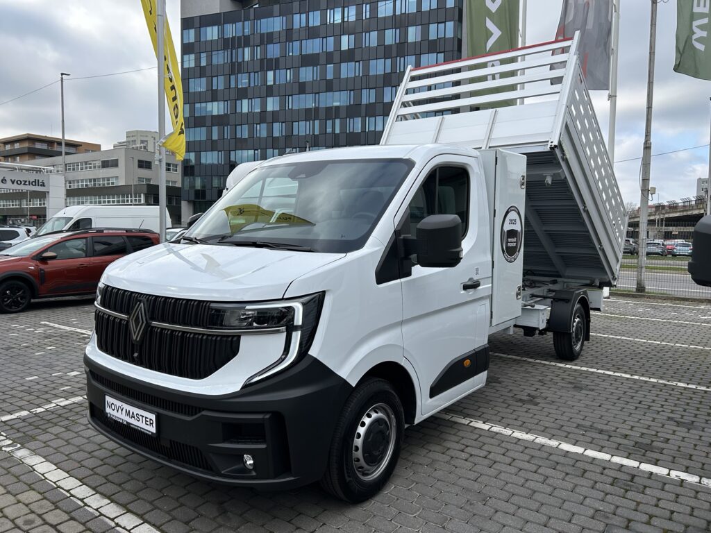 Nový Renault Master prestavba sklápač