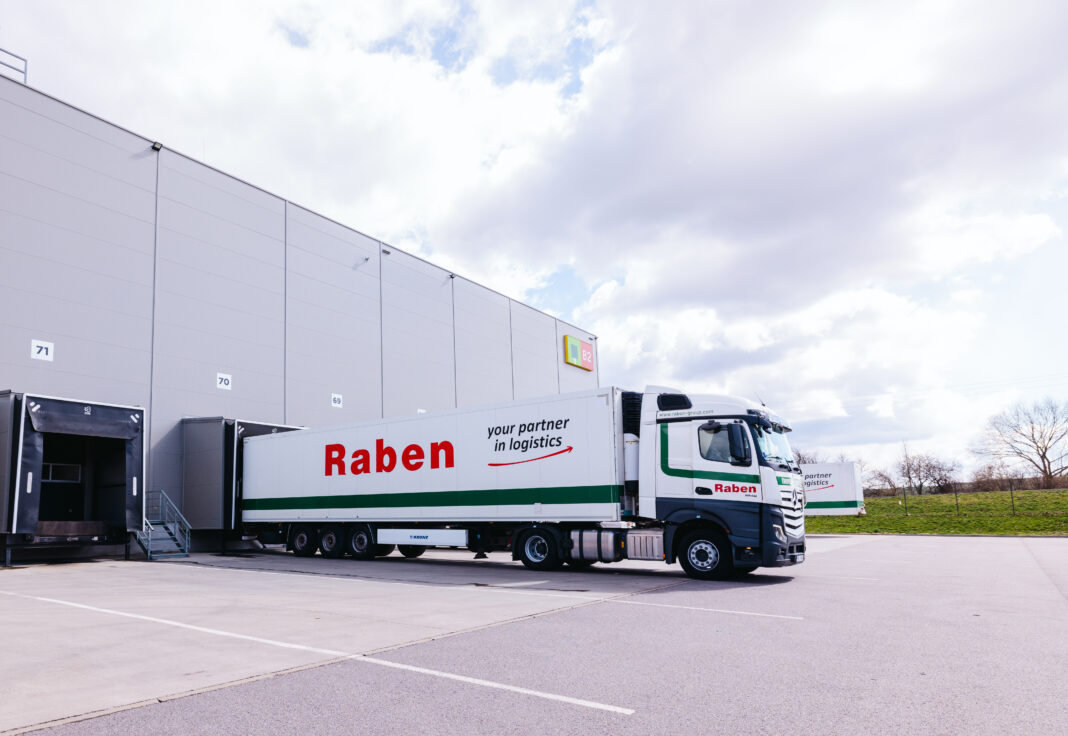 Nakládka Raben logistics