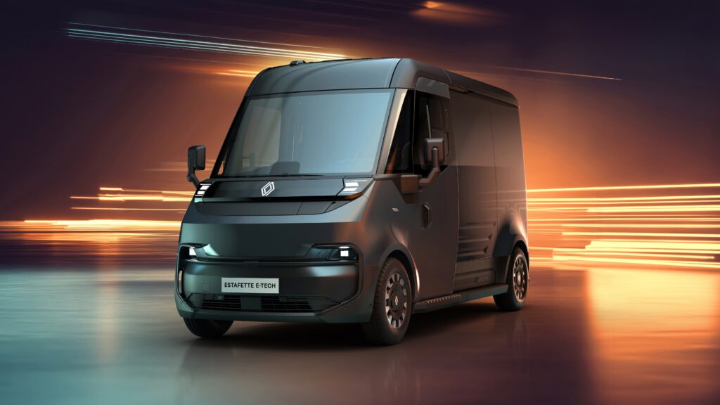 Nový elektrický Renault Estafette do mesta