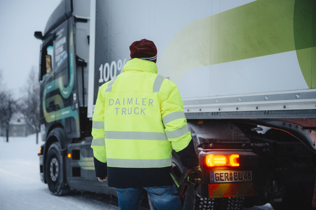 Mercedes-Benz eActros 600 testovali na severe Európy